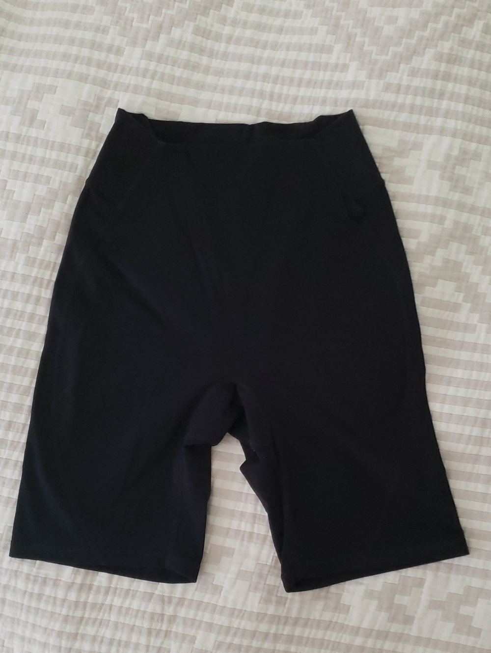Buffbunny Black Shorts Nylon Spandex Biker Shorts Small